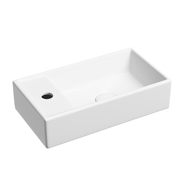 Раковина подвесная CERAMICANOVA Element 410x220x100 мм CN6051RMW Раковина подвесная CERAMICANOVA Element 410x220x100 мм CN6051RMW