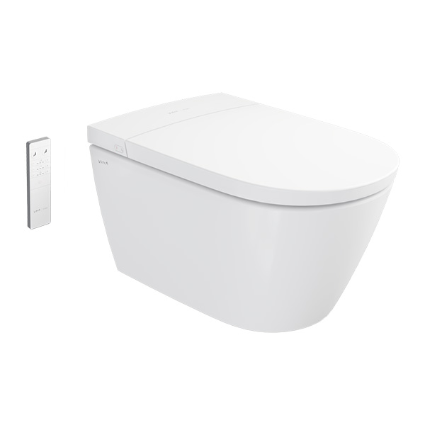 Унитаз-биде подвесной интеллектуальный VITRA V-Care 3.0 Base 380х600х360 мм 7777B403-6377 Унитаз-биде подвесной интеллектуальный VITRA V-Care 3.0 Base 380х600х360 мм 7777B403-6377