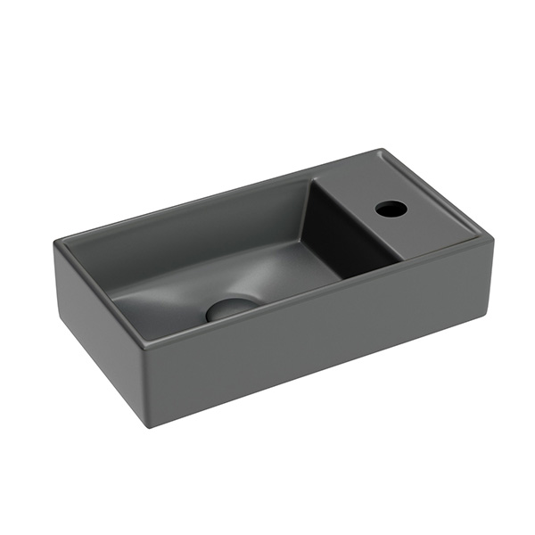 Раковина подвесная CERAMICANOVA Element 410x220x100 мм CN6051LMDH Раковина подвесная CERAMICANOVA Element 410x220x100 мм CN6051LMDH