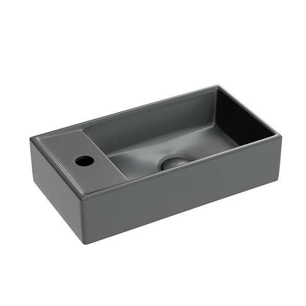 Раковина подвесная CERAMICANOVA Element 410x220x100 мм CN6051RMDH Раковина подвесная CERAMICANOVA Element 410x220x100 мм CN6051RMDH