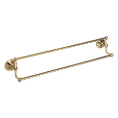 Держатель полотенца двойной BEMETA Retro Bronz 665x125x115 мм 144104237