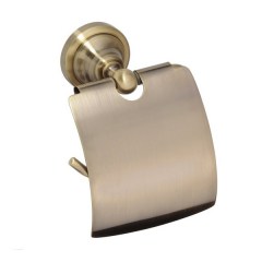 Держатель туалетной бумаги с крышкой BEMETA Retro Bronz 140x150x100 мм 144112017
