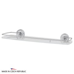Полка с держателями FBS Ellea 50 cm 500x60x144 мм матовое стекло хром