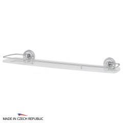 Полка с держателями FBS Ellea 60 cm 600x60x144 мм матовое стекло, хром