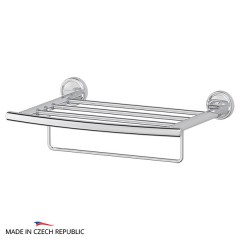 Полка для полотенец со штангой FBS Ellea 40 cm 400x129x283 мм хром