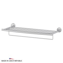 Полка для полотенец со штангой FBS Ellea 70 cm 700x129x283 мм хром