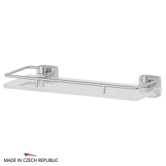Полка с держателями FBS Esperado 30 cm 300x48x144 мм матовое стекло, хром