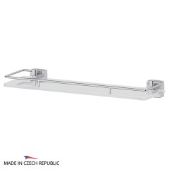 Полка с держателями FBS Esperado 40 cm 400x48x144 мм матовое стекло, хром