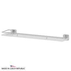 Полка с держателями FBS Esperado 50 cm 500x48x144 мм матовое стекло, хром