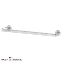 Полка с держателями FBS Luxia 70 cm 700x60x140 мм матовое стекло, хром
