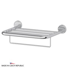 Полка для полотенец со штангой FBS Luxia 40 cm 400x132x272 мм хром