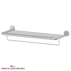 Полка для полотенец со штангой FBS Luxia 70 cm 700x132x272 мм хром