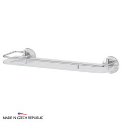 Полка с держателями FBS Standard 40 cm 400x60x140 мм матовое стекло, хром