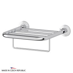Полка для полотенец со штангой FBS Standard 30 cm 300x116x272 мм хром