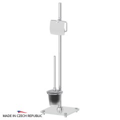 Стойка для туалета с 2-мя аксессуарами FBS Universal 220x809x255 мм Стойка для туалета с 2-мя аксессуарами FBS Universal 220x809x255 мм