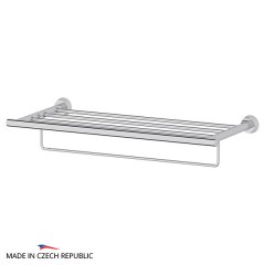 Полка для полотенец со штангой FBS Vizovice 60 cm 600x110x272 мм хром