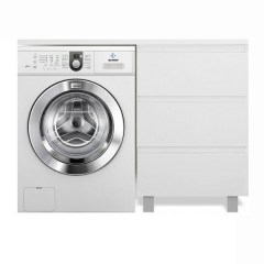 Тумба с раковиной напольная на стиральную машину ЭСТЕТ Dallas Luxe R 1200х482 мм ФР-00001923