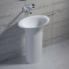 Раковина из искусственного камня напольная NS BATH 600x380x860 NSF-60380