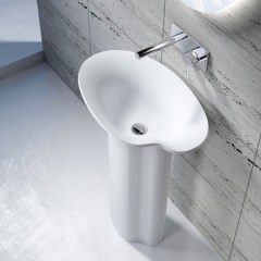 Раковина из искусственного камня напольная NS BATH 660x410x860 NSF-66411