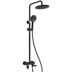 Душевая система WASSERKRAFT Elbe Black A17401 Душевая система WASSERKRAFT Elbe Black A17401