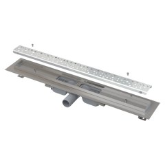 Дренажный канал ALCAPLAST Buble Анивандал Low 850x60 мм D40мм APZ111-850L
