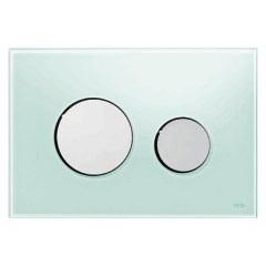 Клавиша для инсталляции TECE Loop зеленое стекло-хром 9240653