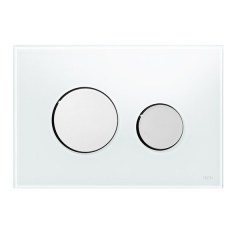 Клавиша для инсталляции TECE Loop белое стекло-хром 9240660