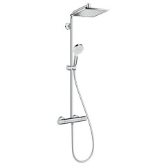 Душевая система HANSGROHE Crometta E Showerpipe 240 1jet 27271000 Душевая система HANSGROHE Crometta E Showerpipe 240 1jet 27271000