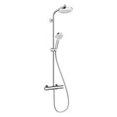 Душевая система HANSGROHE Crometta 160 1jet Showerpipe 27264400 Душевая система HANSGROHE Crometta 160 1jet Showerpipe 27264400