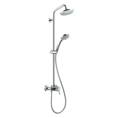 Душевая система HANSGROHE Croma Showerpipe 160 1jet 27154000 Душевая система HANSGROHE Croma Showerpipe 160 1jet 27154000