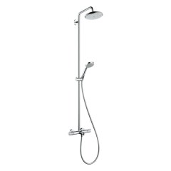 Душевая система HANSGROHE Croma Showerpipe 220 1jet 27223000 Душевая система HANSGROHE Croma Showerpipe 220 1jet 27223000