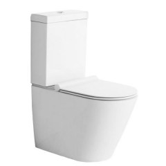 Унитаз напольный безободковый BELBAGNO Flay-R 370x615x830 мм BB007CPR