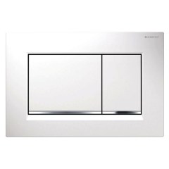 Клавиша для инсталляции GEBERIT Sigma 30 белый/хром глянцевый 115.883.KJ.1 Клавиша для инсталляции GEBERIT Sigma 30 белый/хром глянцевый 115.883.KJ.1