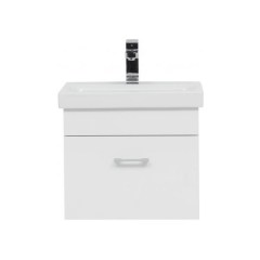 Тумба с раковиной AQUANET Нота 50 Moduo Slim 500х350х450 мм белый 00254064