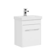 Тумба с раковиной AQUANET Августа 50 Moduo Slim 500х350х450 мм белый
