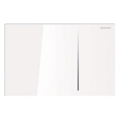 Клавиша для инсталляции GEBERIT Sigma 70 белое стекло 115.620.SI.1