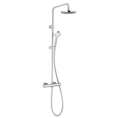 Душевая система KLUDI Logo Basic Dual Shower System 6809405-00 Душевая система KLUDI Logo Basic Dual Shower System 6809405-00