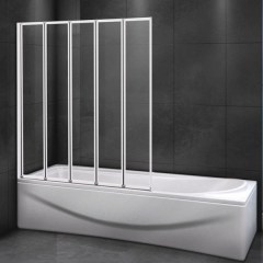 Душевая шторка на ванну складная CEZARES Relax 1200х1400 мм