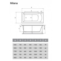 VAYER Milana 165х70 VAYER Milana 165х70