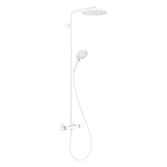 Душевая система HANSGROHE Raindance Select S 240 1jet PowderRain белый матовый 27633700 Душевая система HANSGROHE Raindance Select S 240 1jet PowderRain белый матовый 27633700