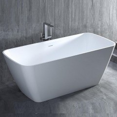 Ванна из искусственного камня SALINI Agatha 1800х810х660 мм S-Stone белая матовая 100221M
