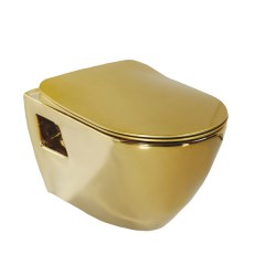 Унитаз подвесной CREAVIT Terra 502x355x345 золото TP325.00110 Унитаз подвесной CREAVIT Terra 502x355x345 золото TP325.00110