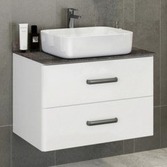 Тумба с раковиной COMFORTY Амстердам-75 750х500х642 мм белый