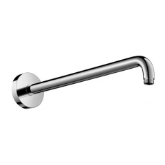 Держатель верхнего душа настенный HANSGROHE S 389 мм 27413000 Держатель верхнего душа настенный HANSGROHE S 389 мм 27413000