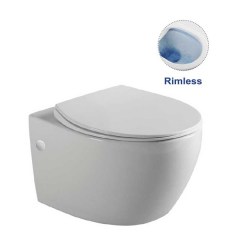 Унитаз подвесной безободковый VINCEA Intero SoftClose 520х375х335 мм VT1-21