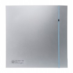 Вентилятор накладной вытяжной SOLER PALAU Silent-100 CZ Silver Design Вентилятор накладной вытяжной SOLER PALAU Silent-100 CZ Silver Design