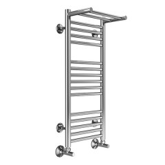 Полотенцесушитель водяной TERMINUS Аврора с одной полкой 332x780 мм