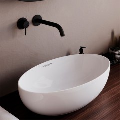 Раковина на столешницу SANITA LUX Ringo Slim 53 532x333x152 мм белый Раковина на столешницу SANITA LUX Ringo Slim 53 532x333x152 мм белый