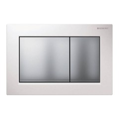 Клавиша для инсталляции GEBERIT Omega30 белый/хром матовый/хром матовый 115.080.KL.1 Клавиша для инсталляции GEBERIT Omega30 белый/хром матовый/хром матовый 115.080.KL.1