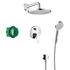 Душевая система HANSGROHE ShowerSet Crometta S Focus 27958000 Душевая система HANSGROHE ShowerSet Crometta S Focus 27958000
